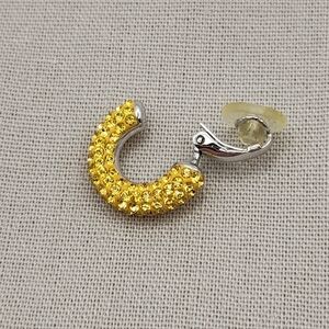 Swarovski Tigris Ear Cuff, Yellow